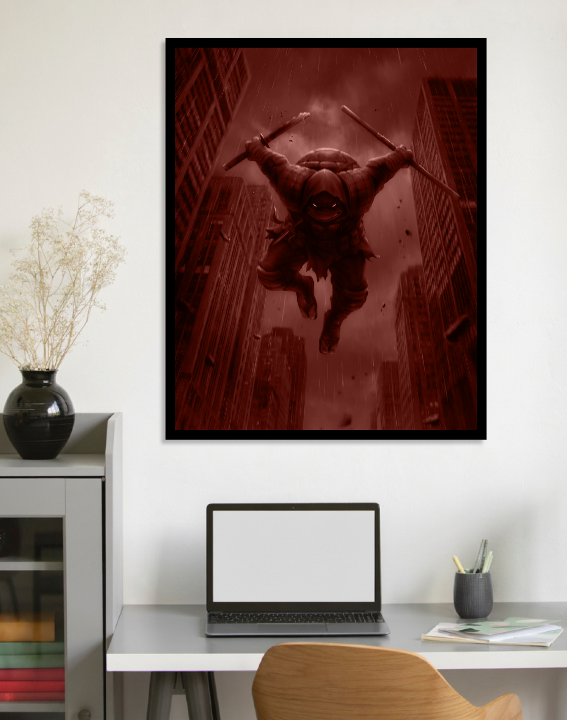 BossLogic x TMNT Last Ronin "City" Print