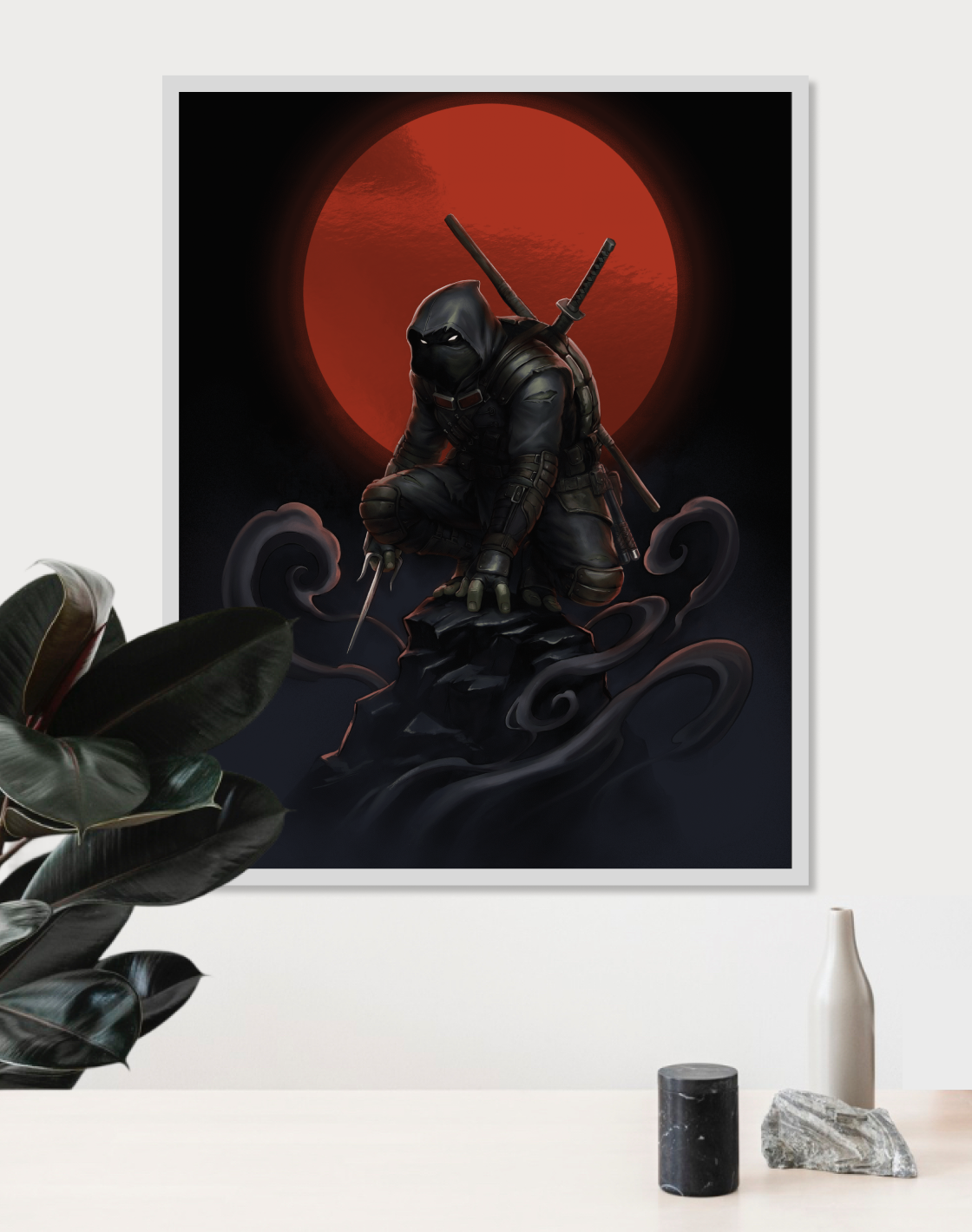 BossLogic x TMNT Last Ronin "Blood Moon" Limited Edition Print