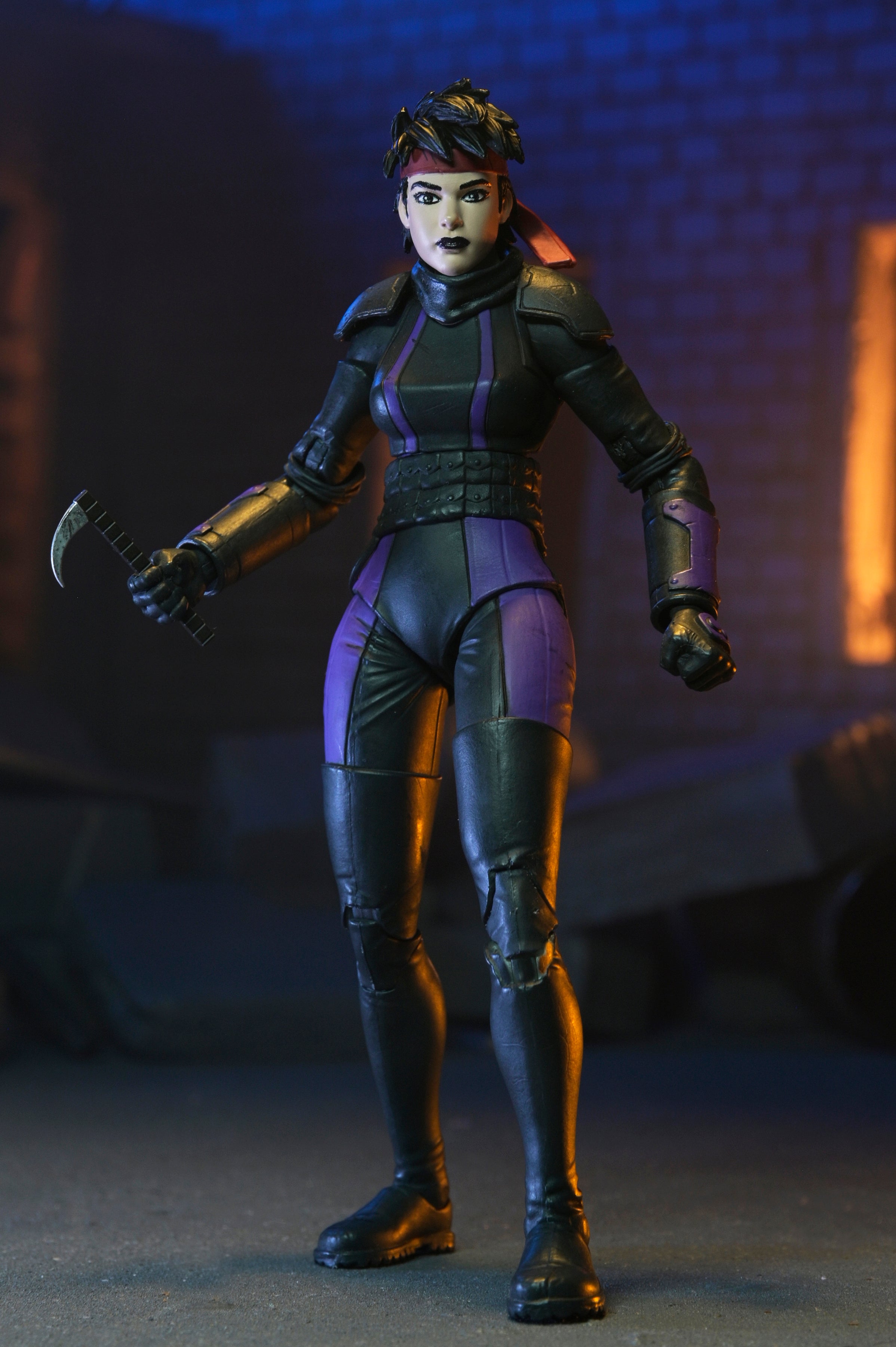 TMNT The Last Ronin - Casey Marie with Motorcycle 7" Scale Action Figure
