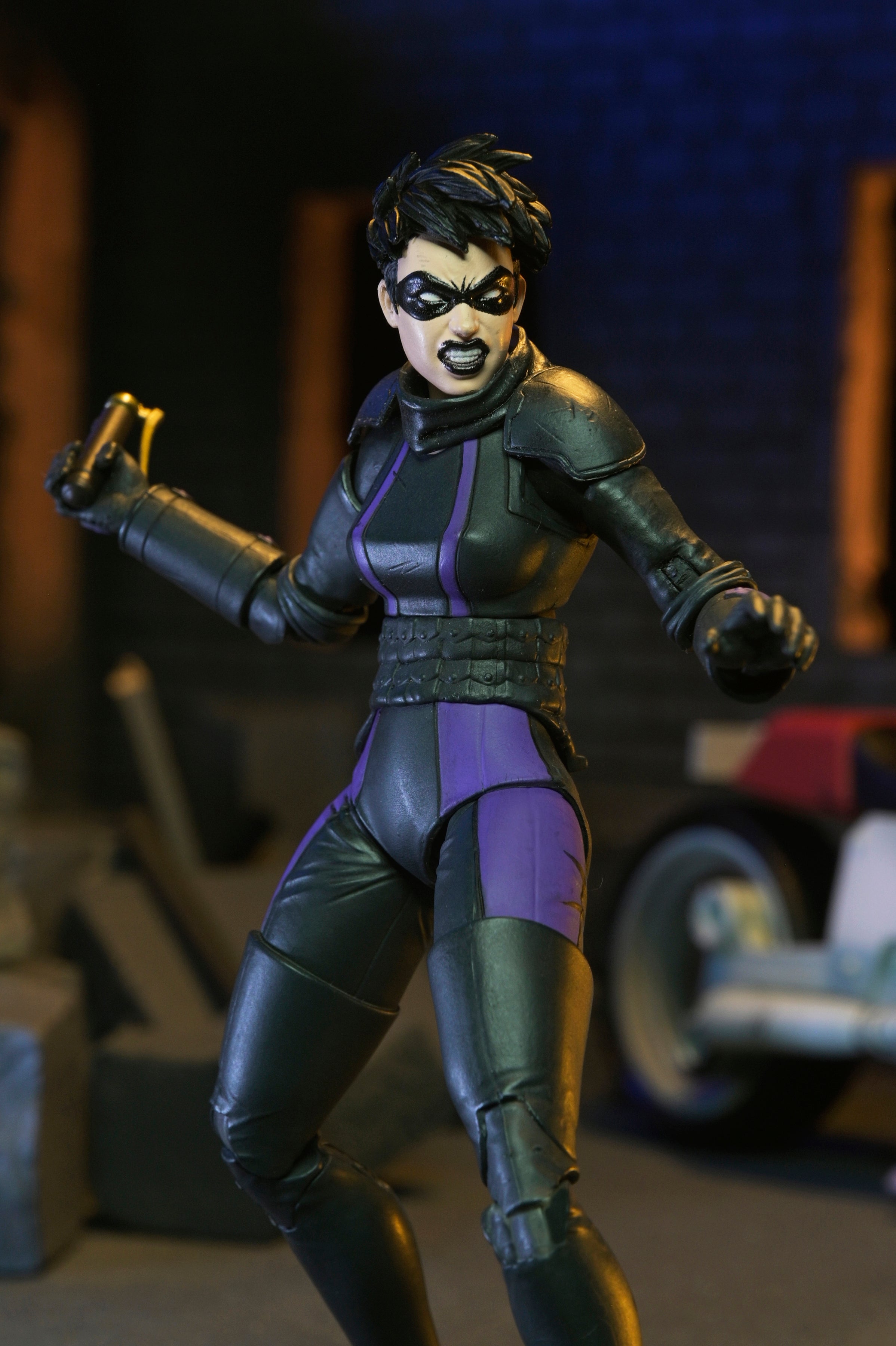 TMNT The Last Ronin - Casey Marie with Motorcycle 7" Scale Action Figure