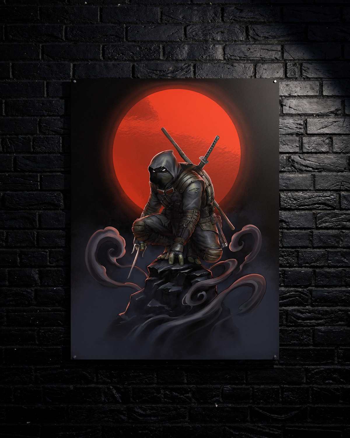 BossLogic x TMNT Last Ronin "Blood Moon" Limited Edition Print