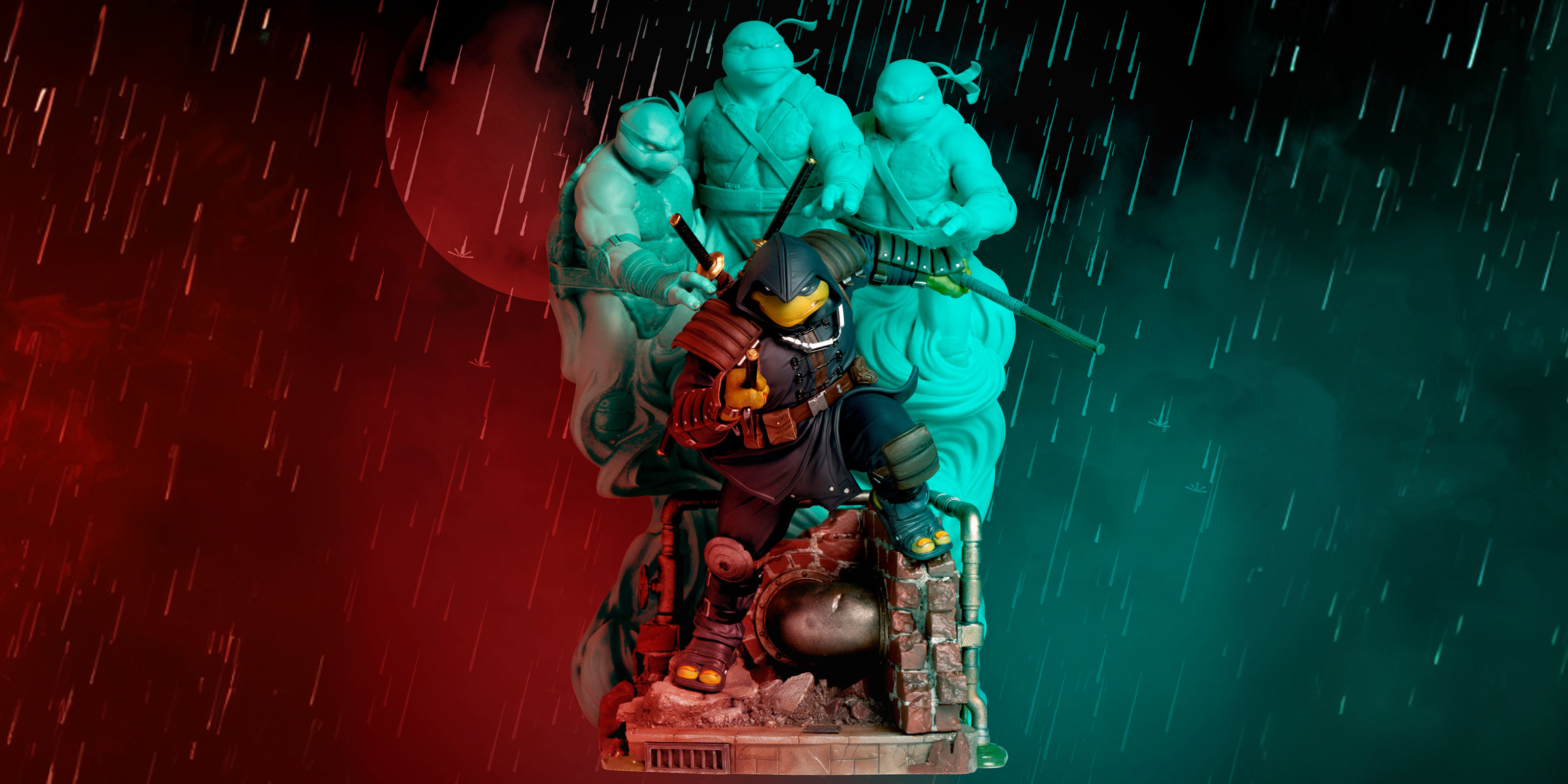 Action Figure of the Last Ronin Four Brothers 