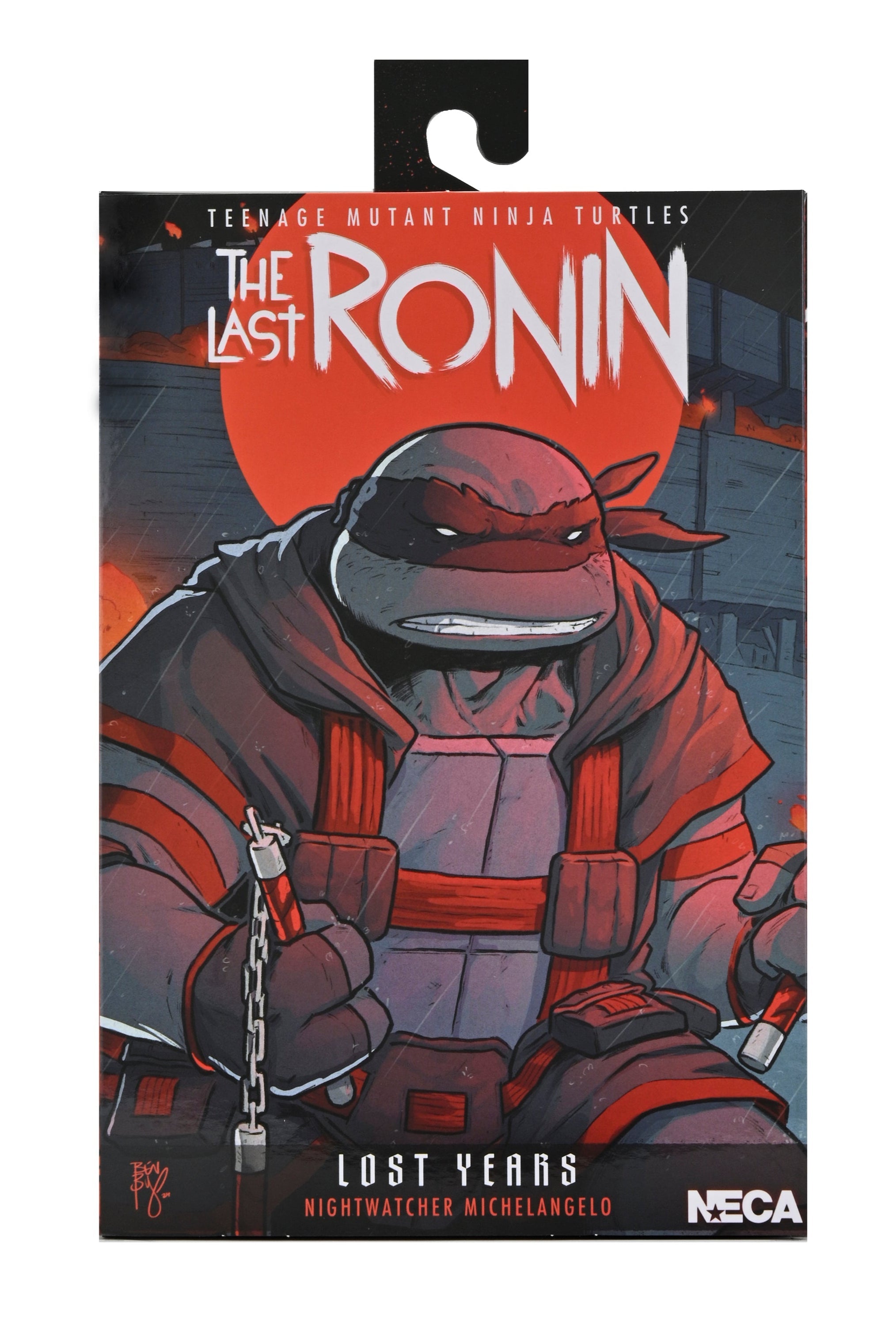 TMNT The Last Ronin - The Lost Years - Nightwatcher Michelangelo 7” Scale Action Figure